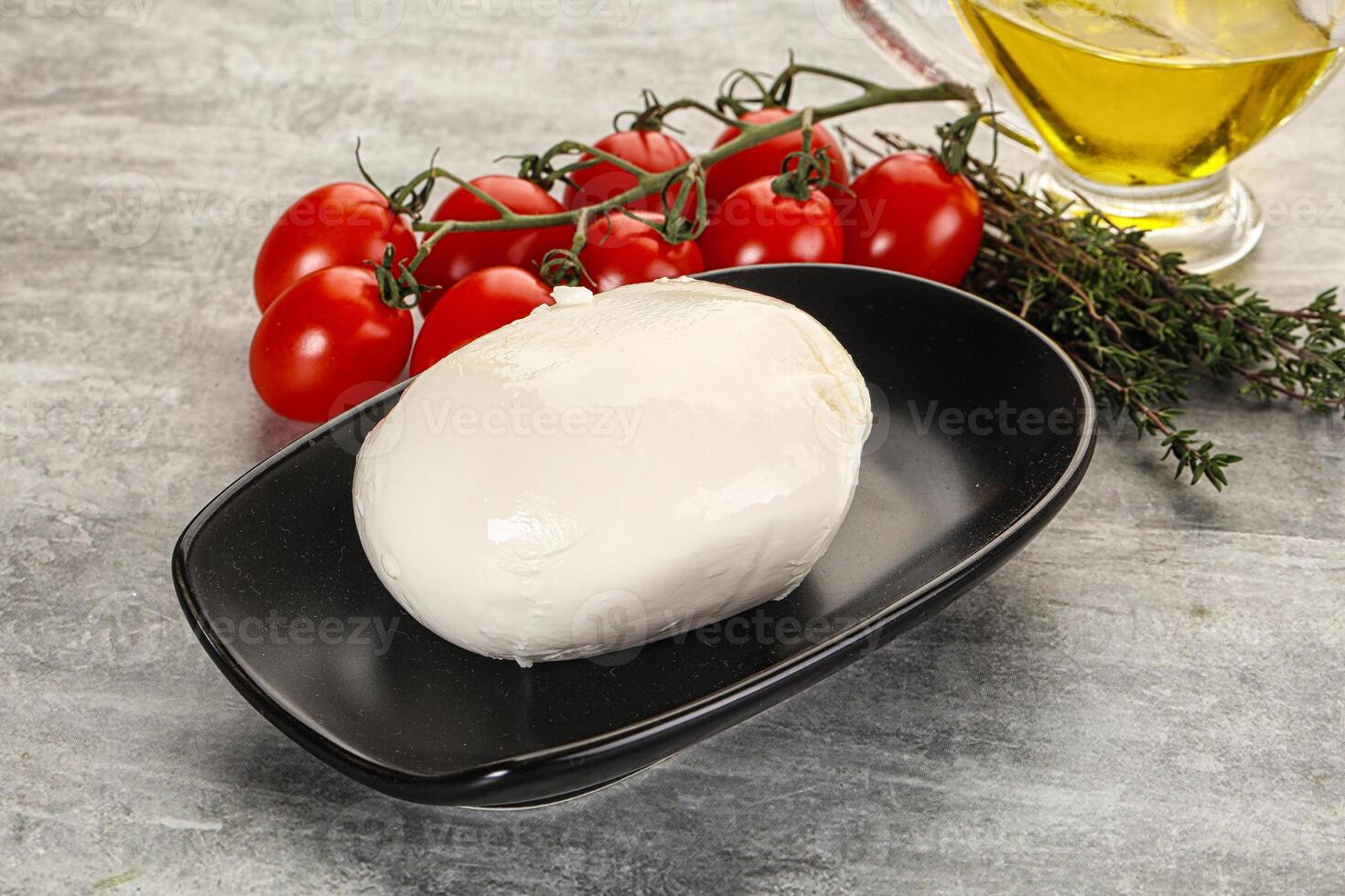 rond mozzarella Jeune fromage Balle photo