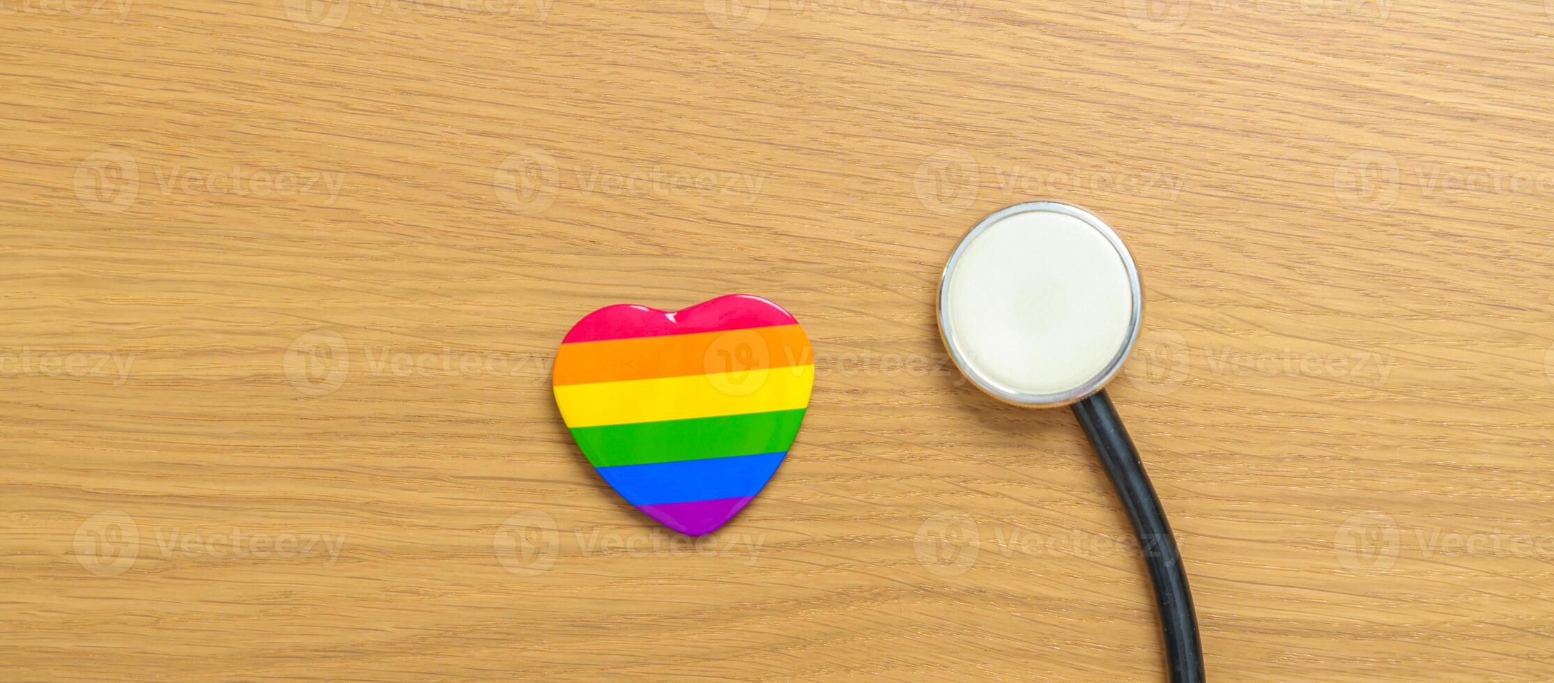 concept de mois de fierté lgbt photo