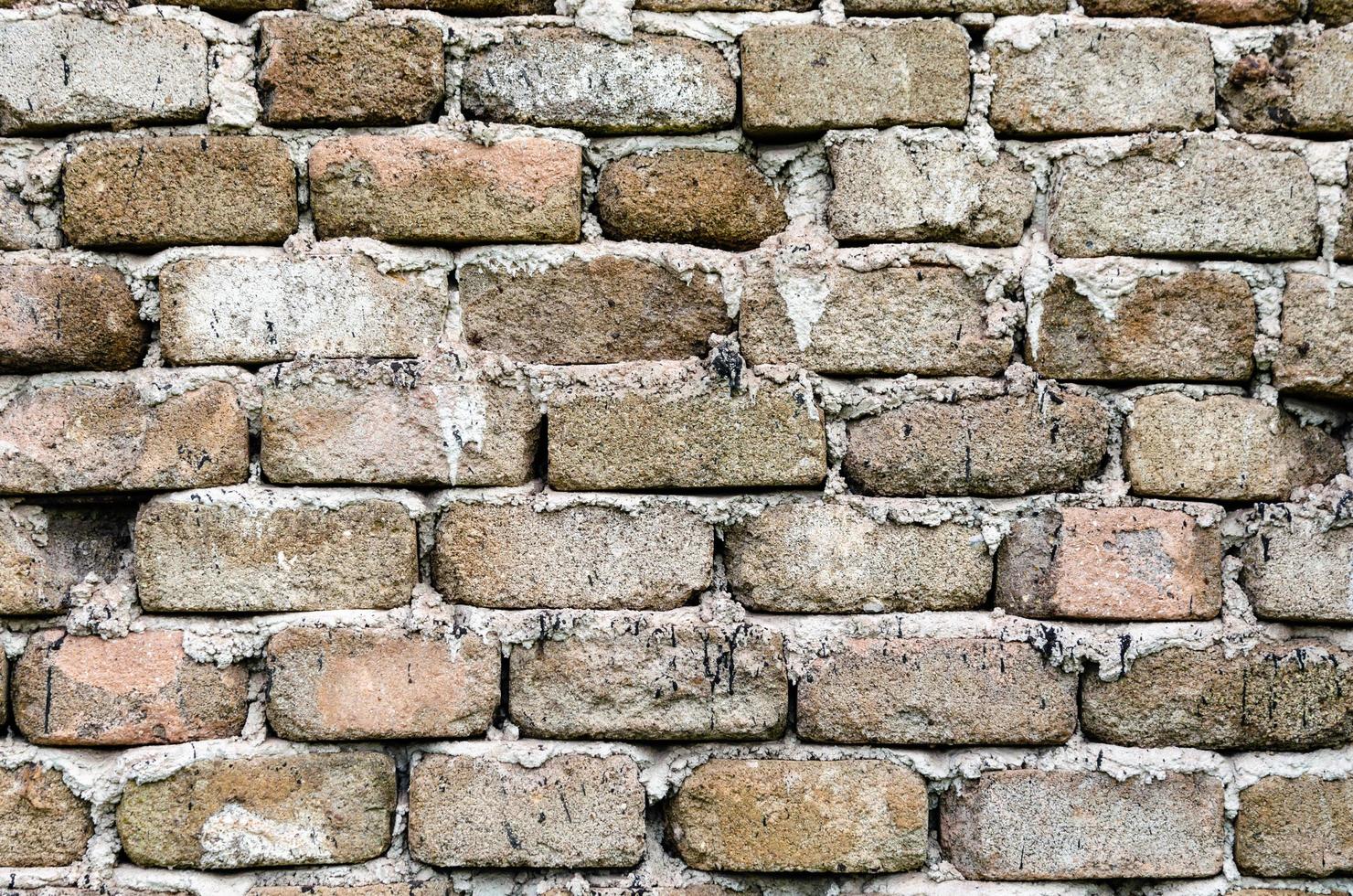 texture d'un vieux mur de briques photo