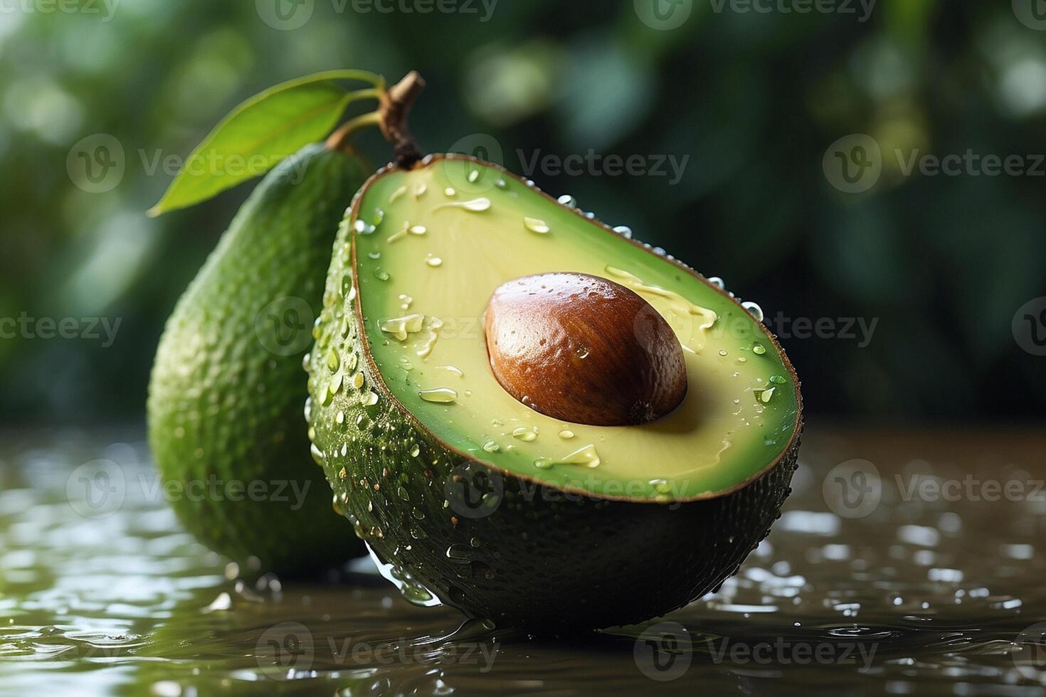 Avocat est une fruit cette est très en bonne santé photo