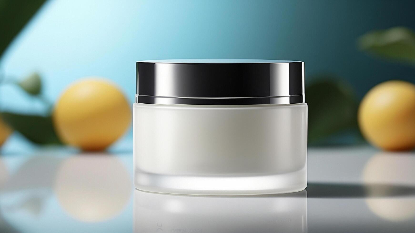 élégant infusé de vitamines hydratant crème pour du quotidien radiant soin de la peau photo