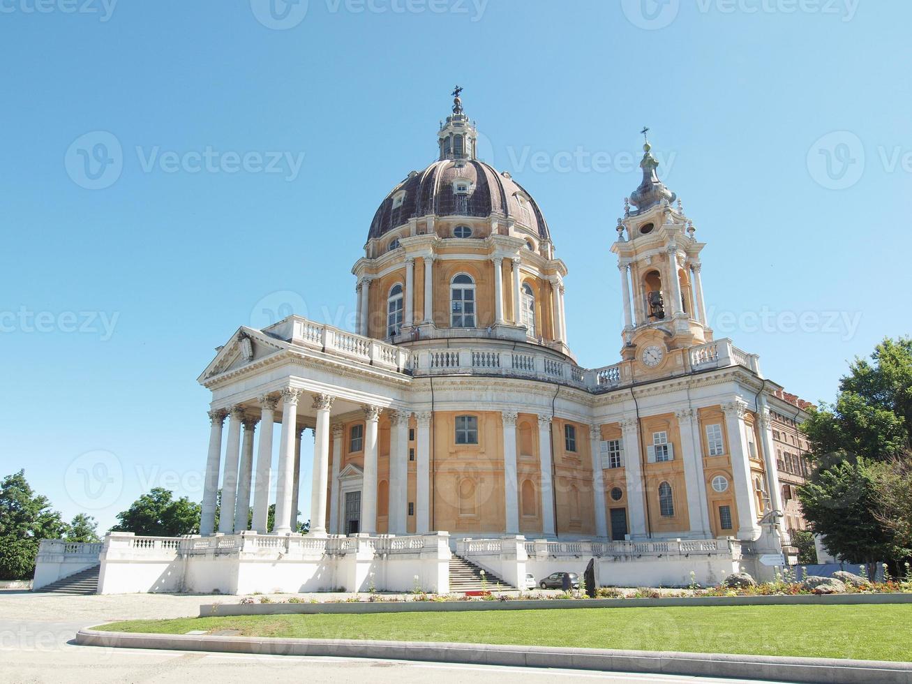 Basilique de Superga, Turin, Italie photo