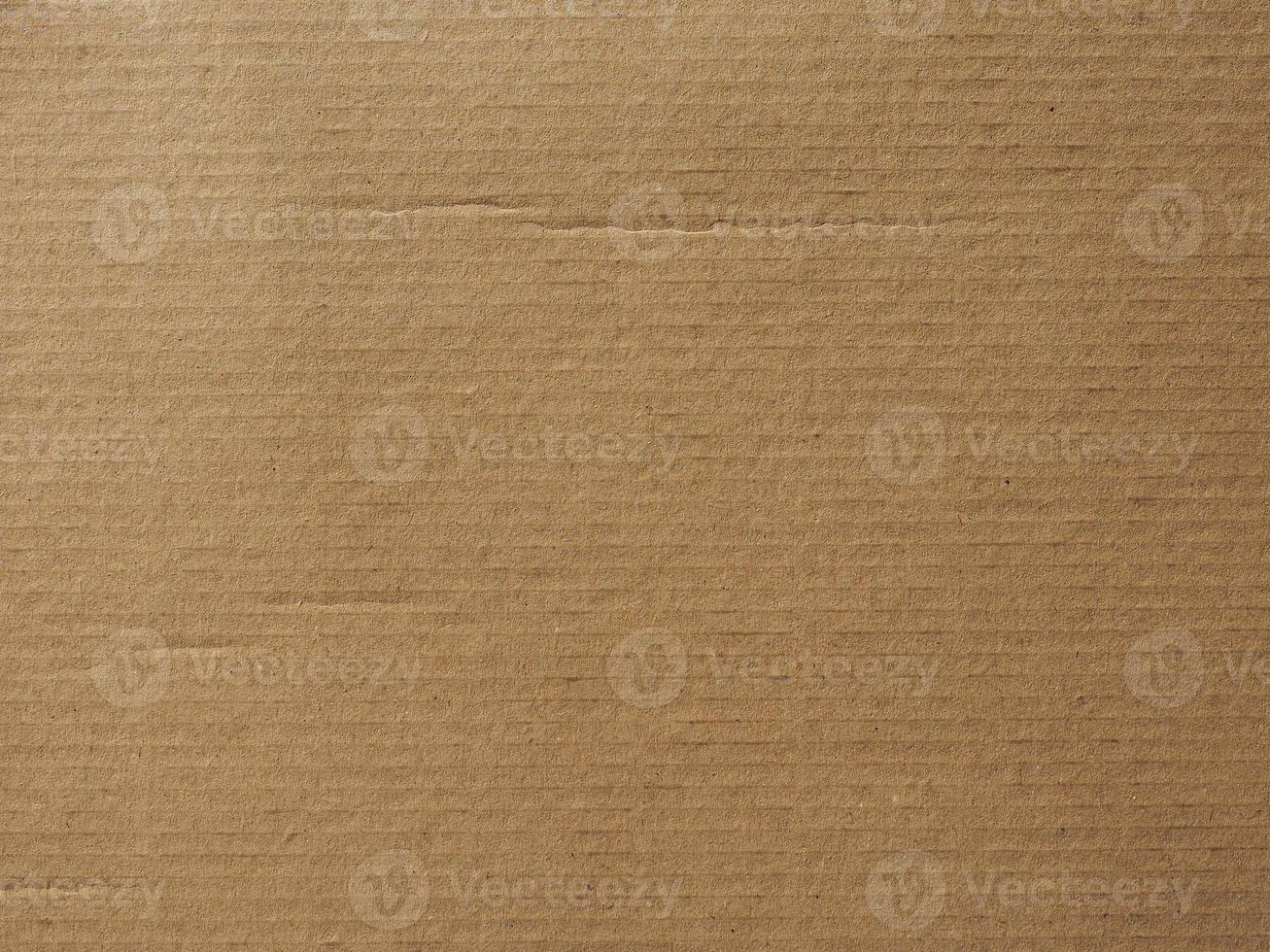 Grunge brown carton ondulé texture background photo