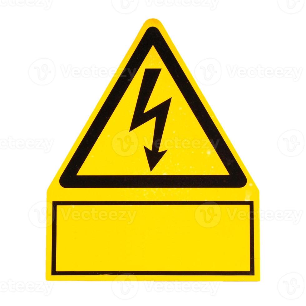 danger de mort électrocution photo