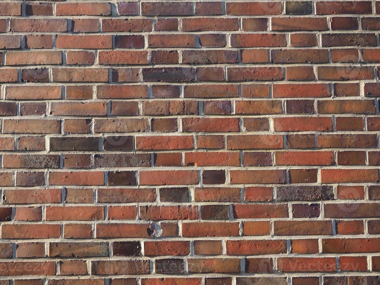 fond de mur de brique rouge photo