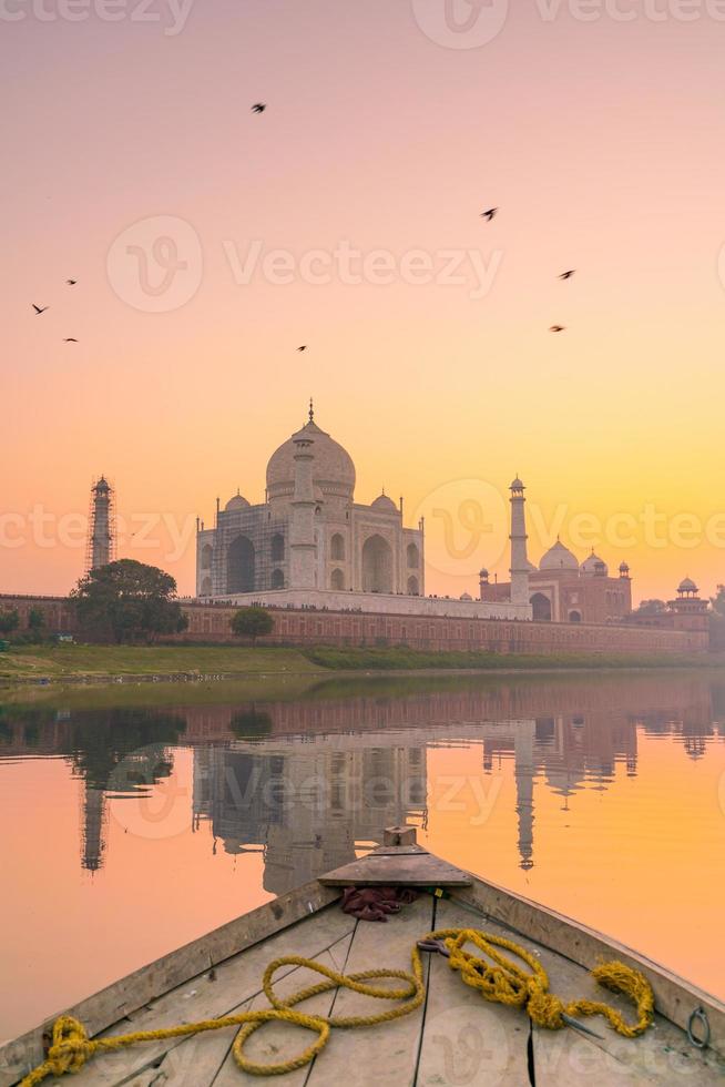 taj mahal à agra en inde photo