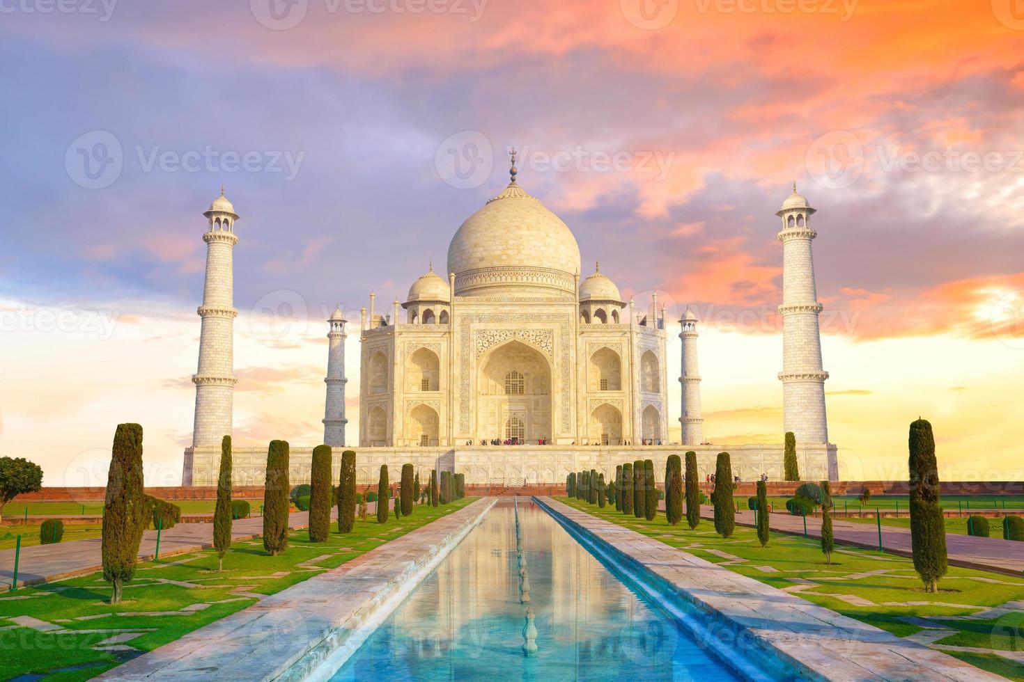 taj mahal à agra en inde photo