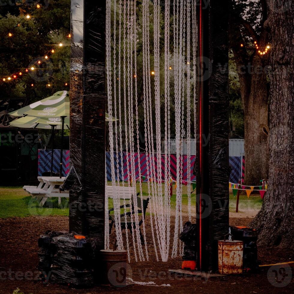 soir à le Extérieur Festival photo