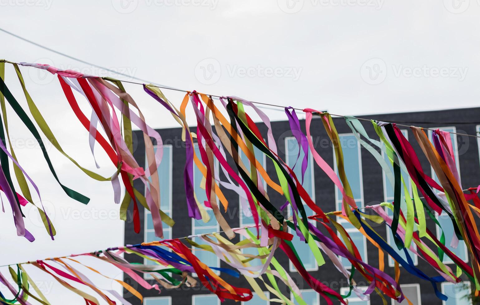 multicolore de fête rubans photo