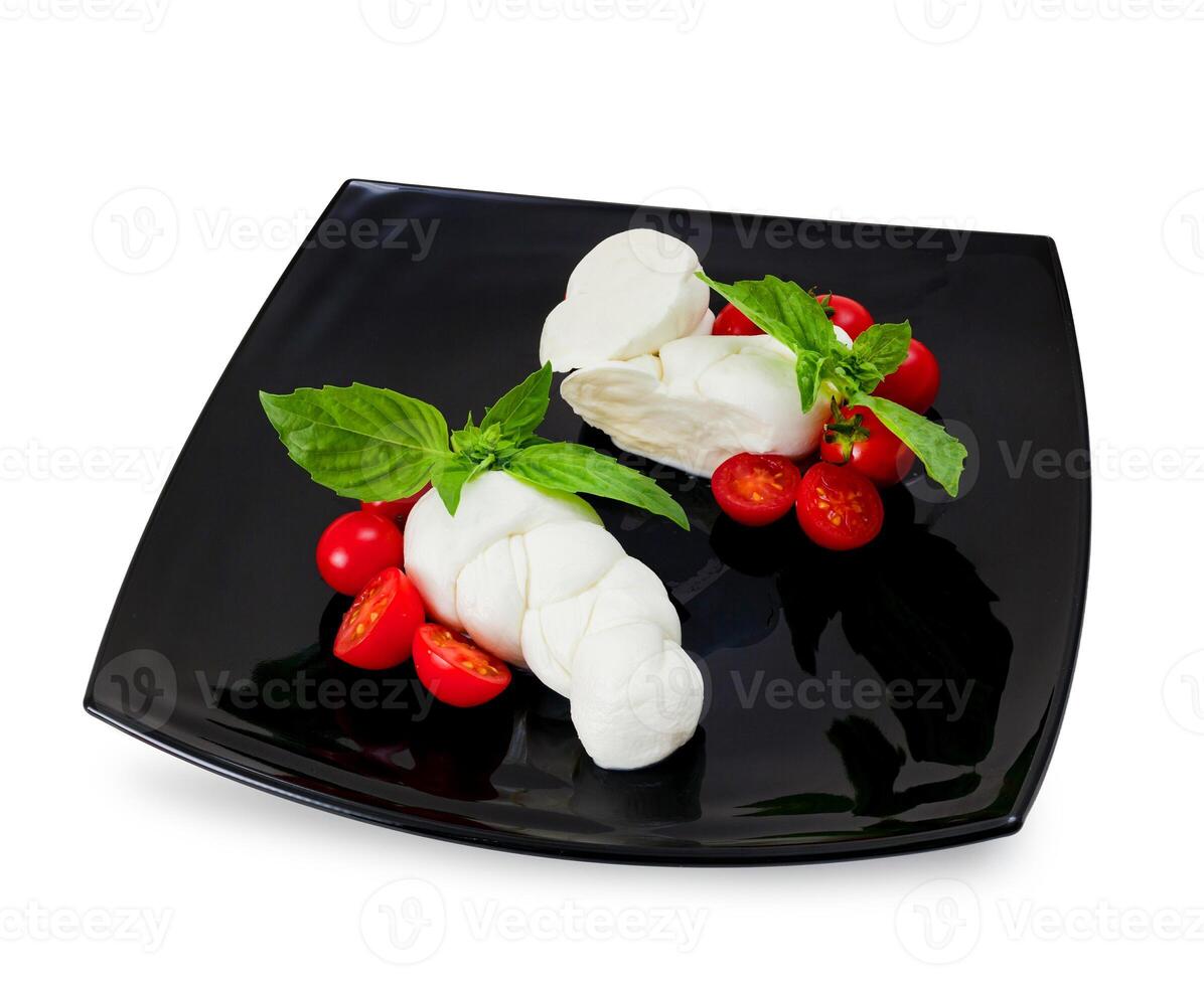 mozzarella di le buffle, Frais fromage, italien laitier produit. photo