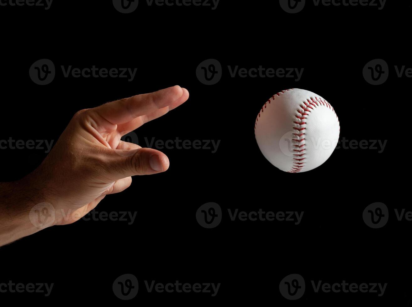 lanceur de baseball prêt à lancer photo