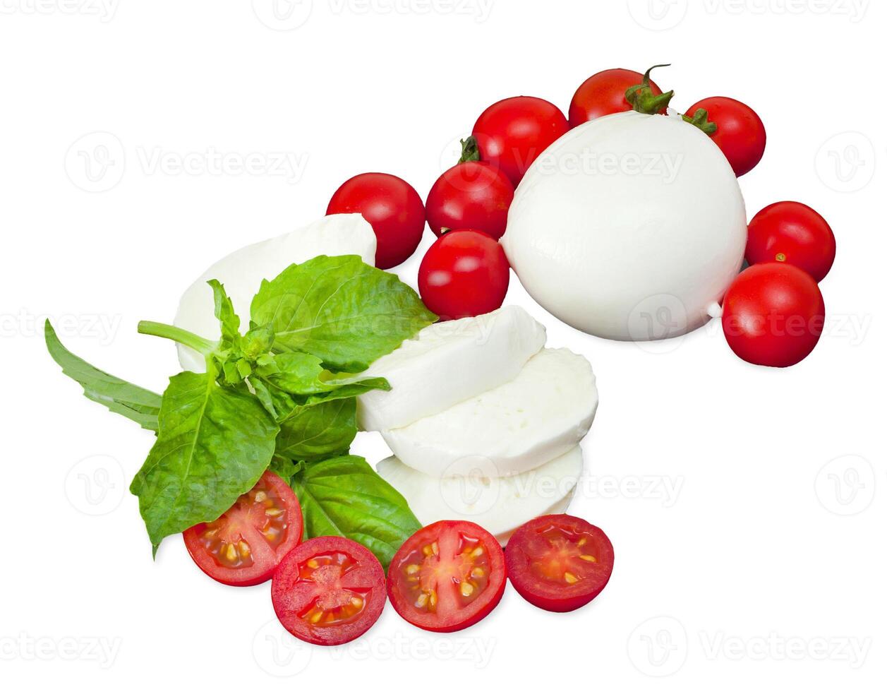 mozzarella di le buffle, Frais fromage, italien laitier produit. photo