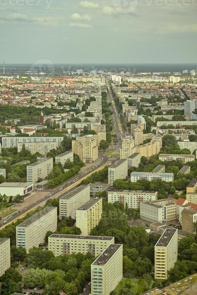 Berlin aérien vue - Allemagne photo