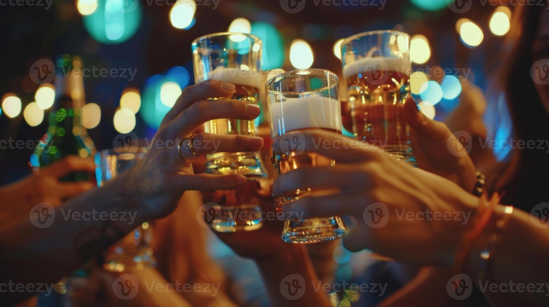 une nuit plein de rire connaissance et non alcoolique breuvages parfait pour ceux qui vouloir à avoir amusement sans pour autant le de l'alcool photo