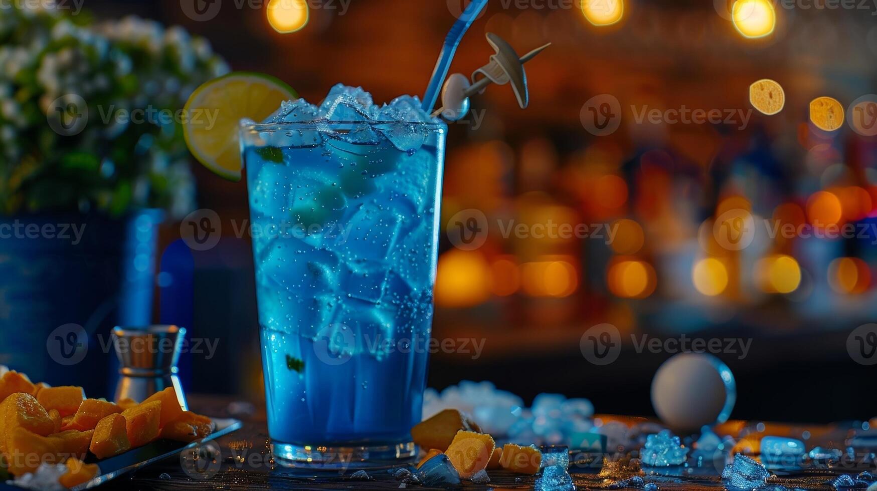 comme le crédits rouleau le final mocktail est servi avec une toucher de nostalgie capturer le essence de le film nuit et en quittant toutes les personnes satisfait et content photo