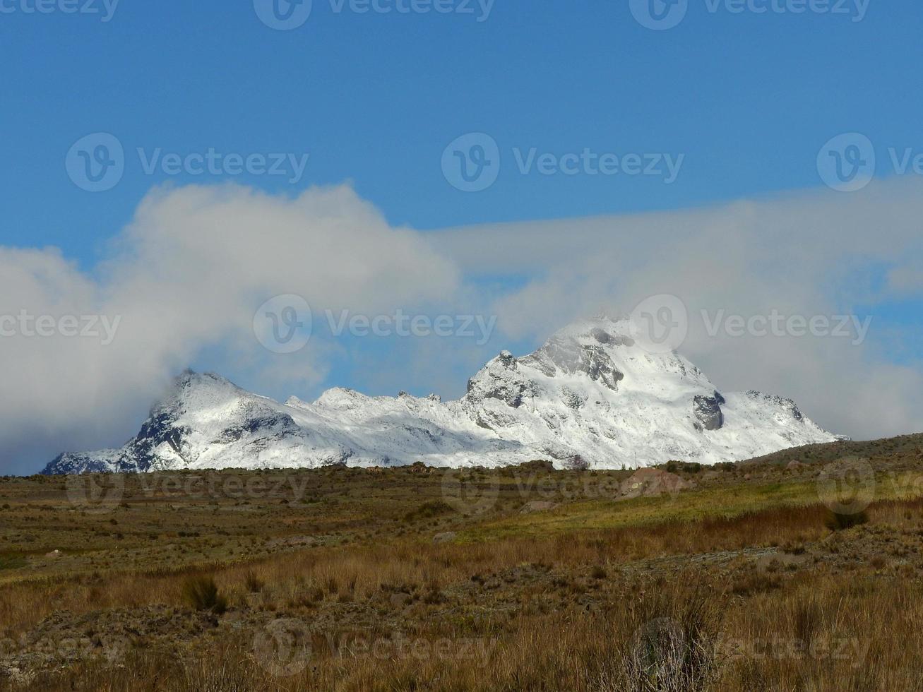 volcan chimborazo, équateur photo