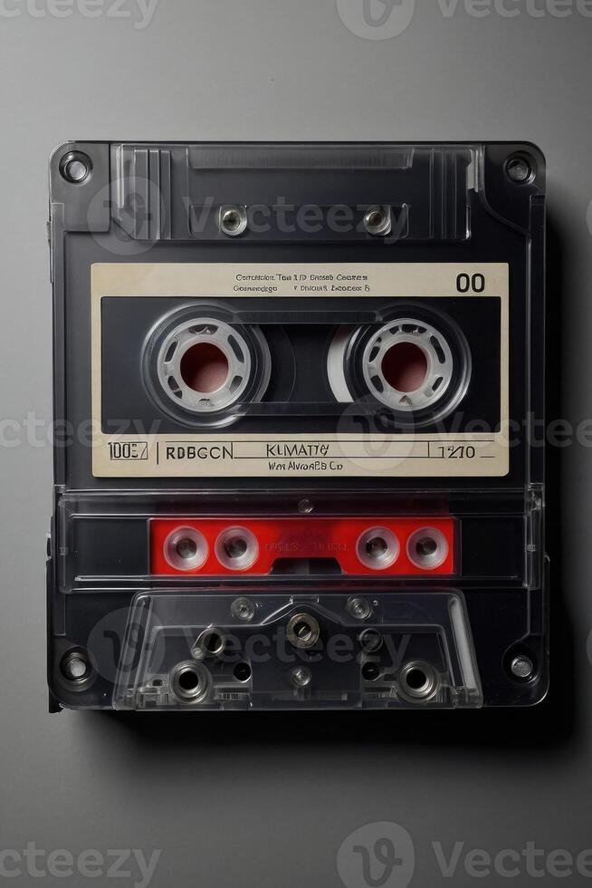 une cassette pour la musique ou thème rétro projets photo