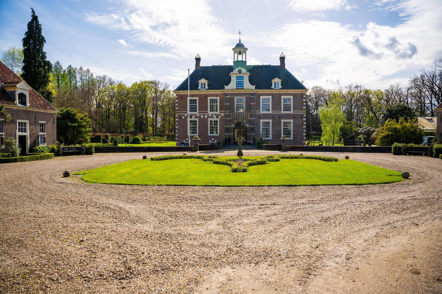 Diepenheim, Pays-Bas - avril 7, 2024. historique Château chaud dans Province overijssel près ville Diepenheim dans Pays-Bas. haute qualité photo