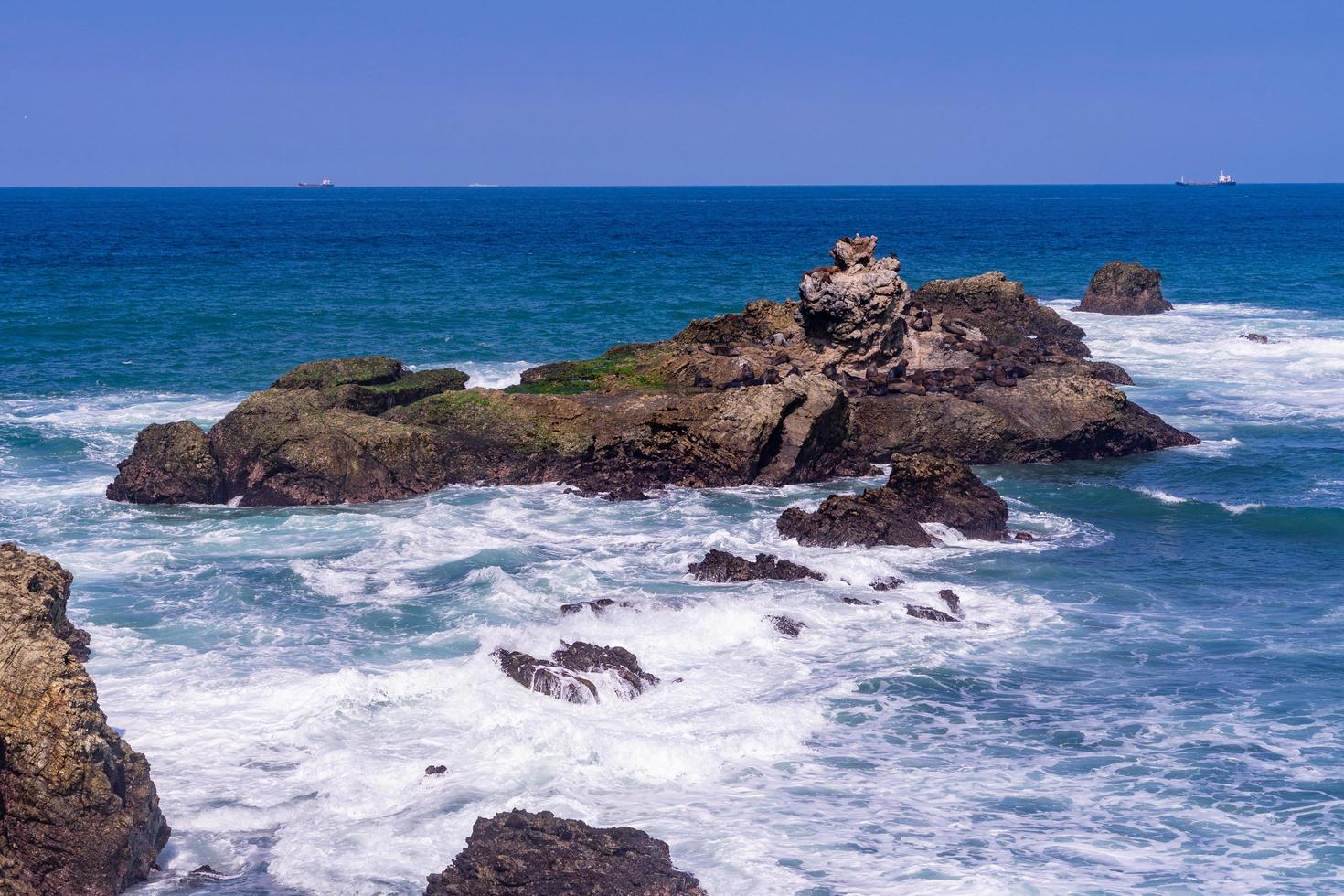 la côte à l'extrême ouest de l'équateur photo