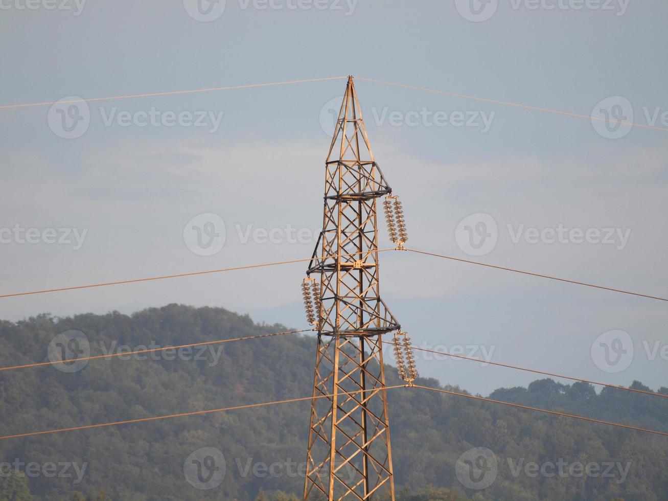 tour de la ligne de transmission photo