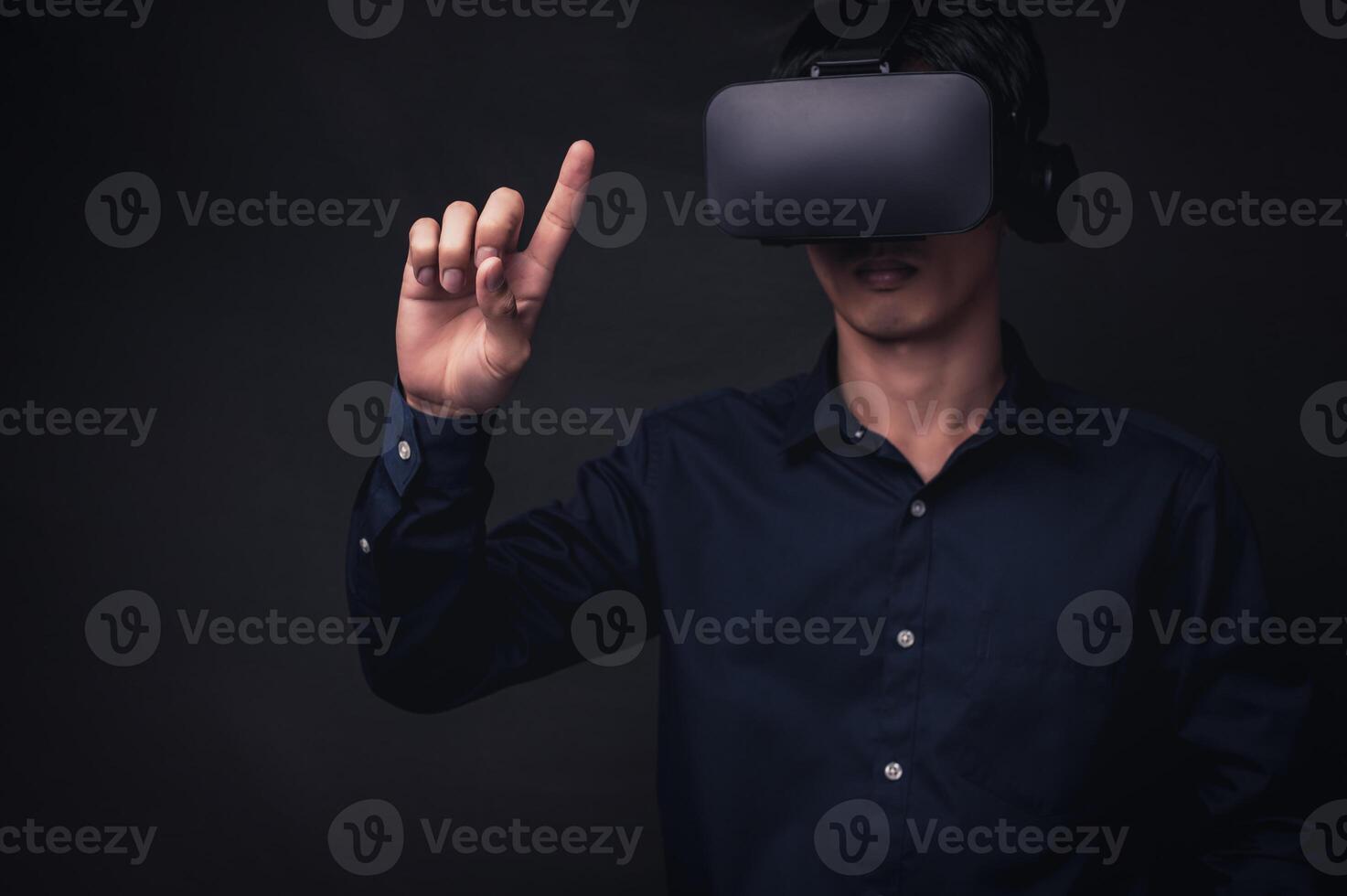 vr lunettes connexion metaverse technologie en ligne photo