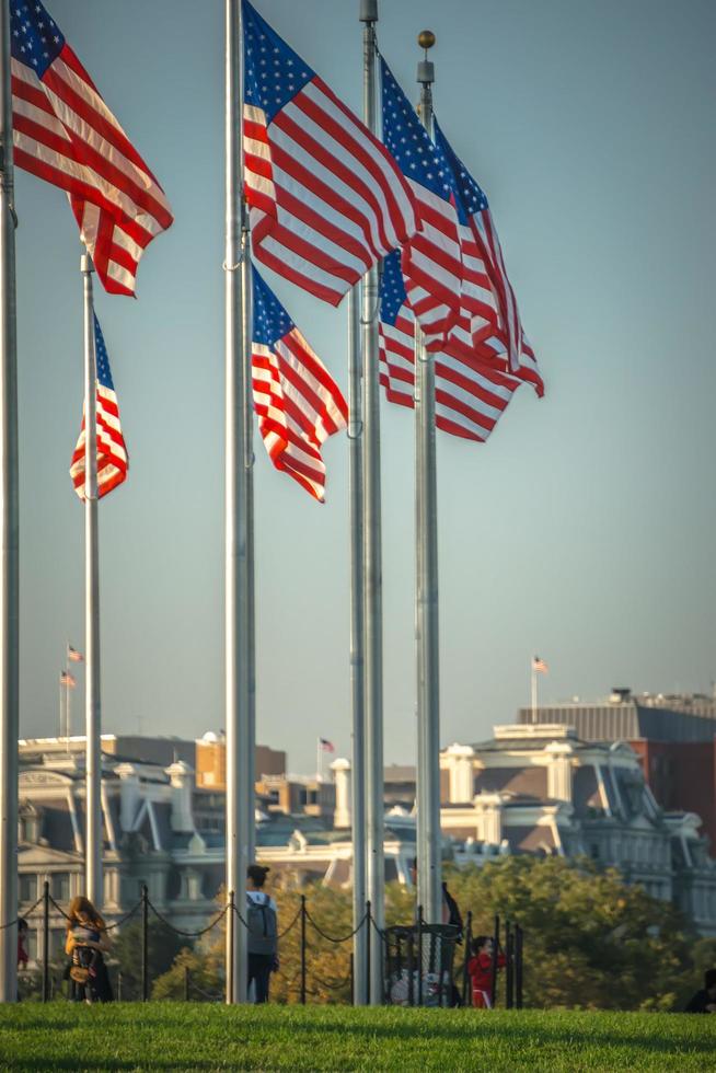 Washington, DC , 2021 - vue sur le monument de Washington photo