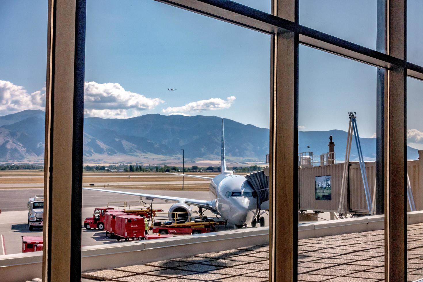 Montana, États-Unis, 2021 - aéroport international de Bozeman Yellowstone photo