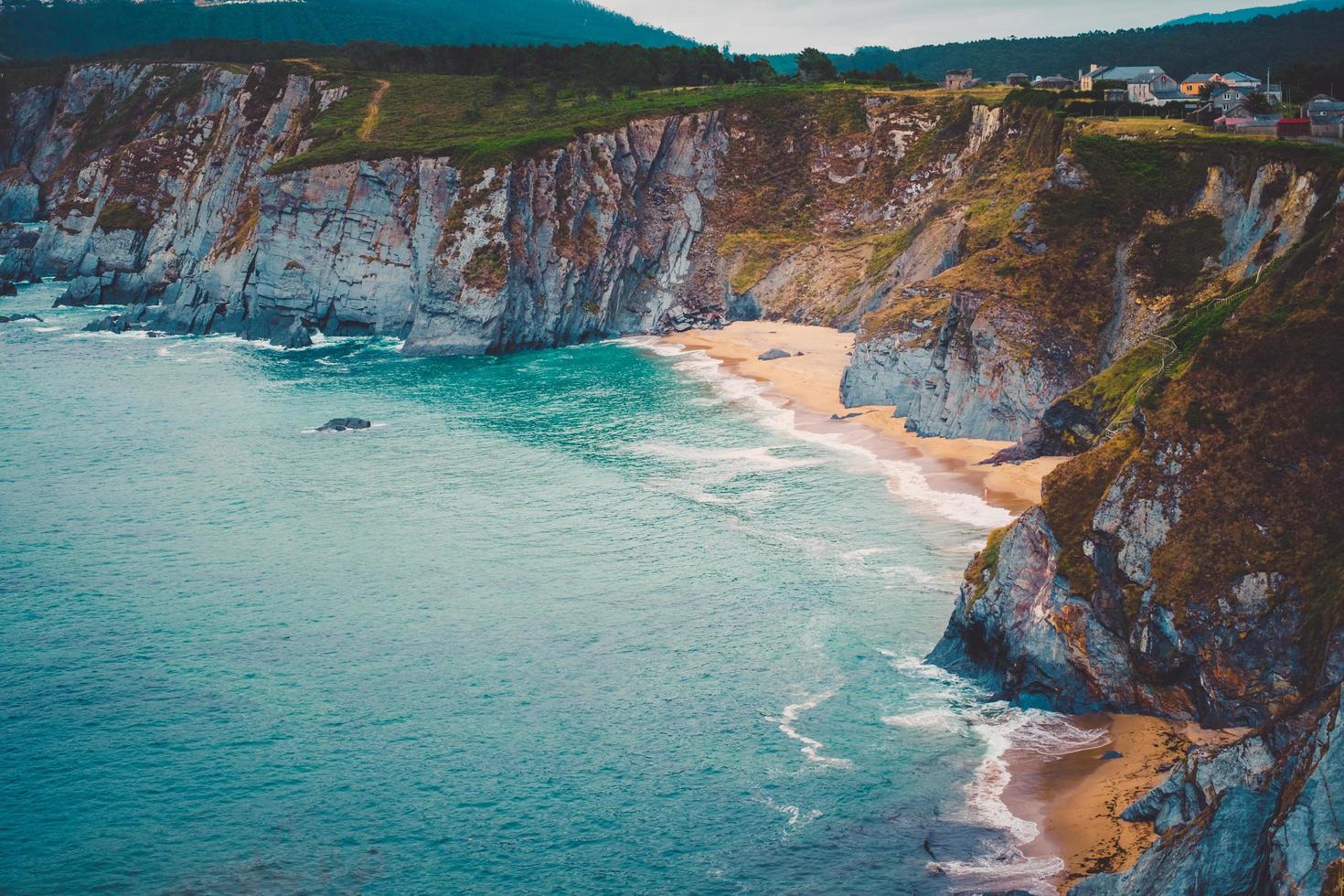 vue sur la côte photo