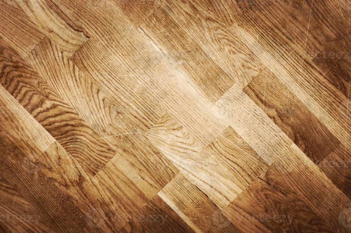 surface de texture de planche de bois marron avec un ancien motif naturel sur bois. photo