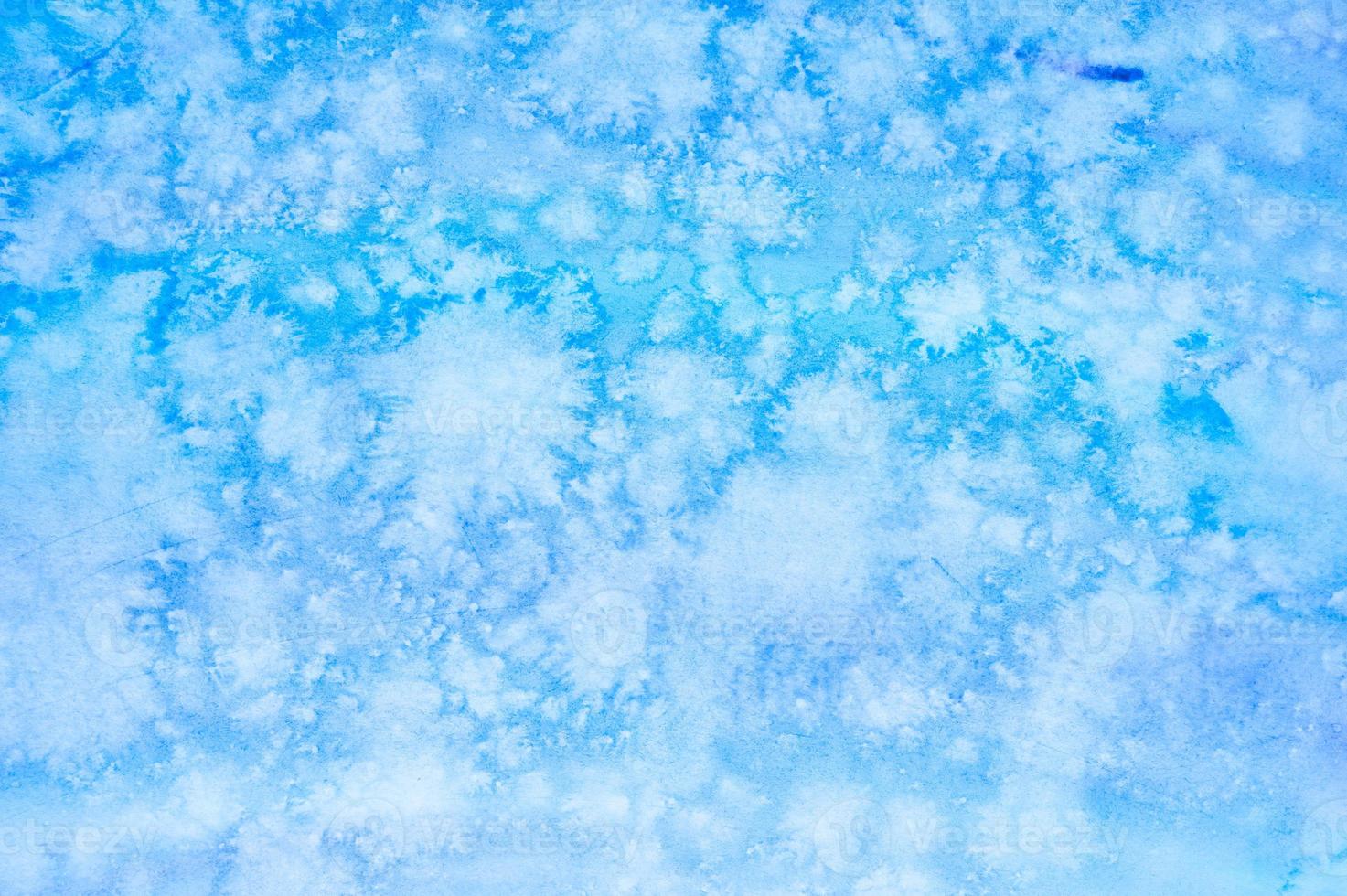 aquarelle abstrait texturé bleu photo