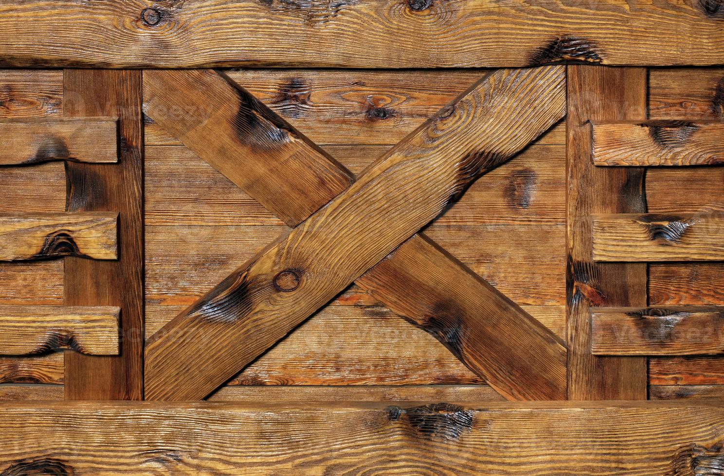 vieille table et texture en bois marron, haute résolution. photo