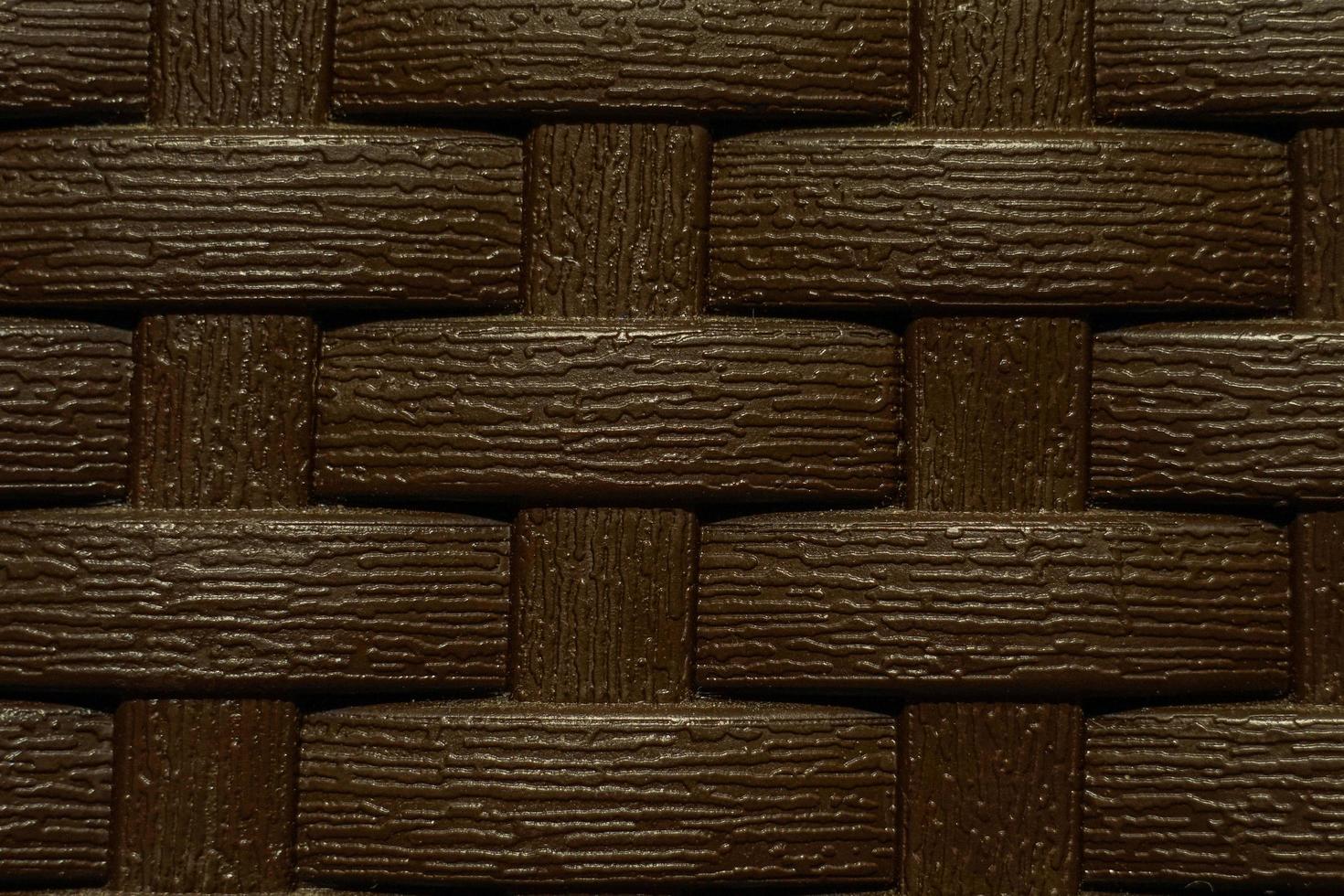 la surface d'ornement des meubles en texture d'osier pour un motif de fond. un graphique d'élément détaillé pour un design créatif. photo