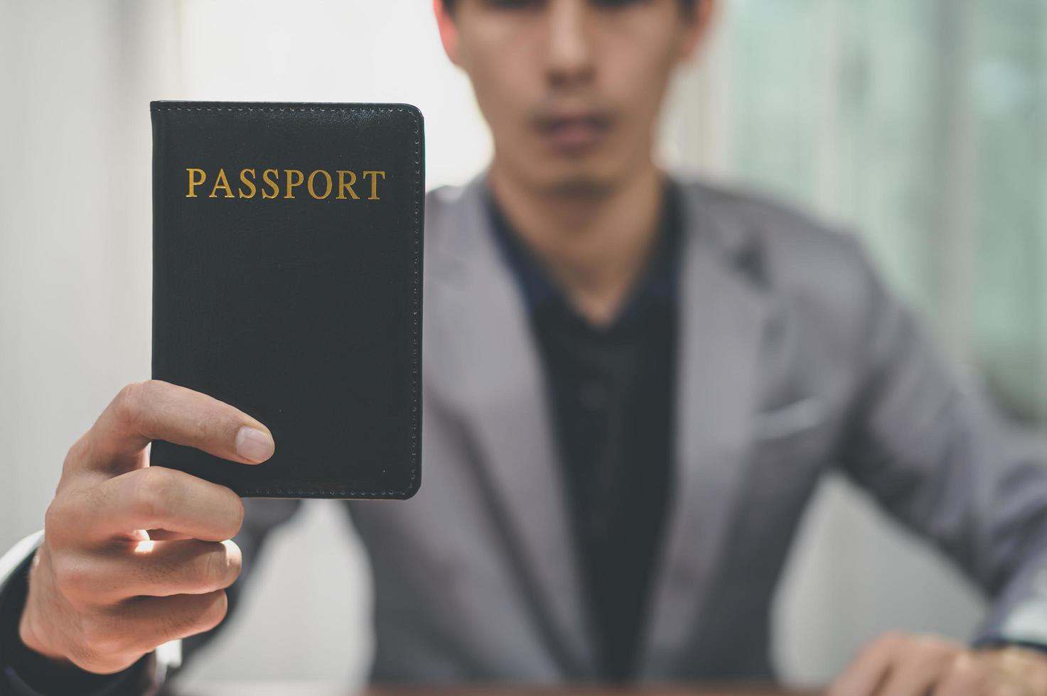 passeport, documents, voyage à l'étranger photo