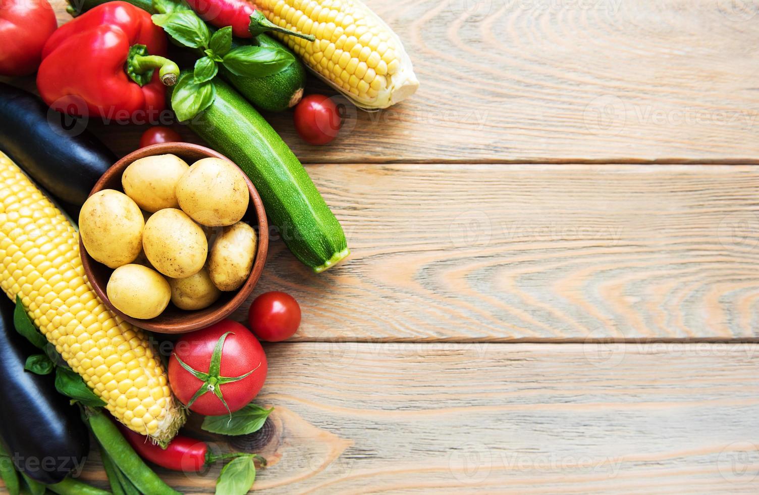 ensemble de légumes photo