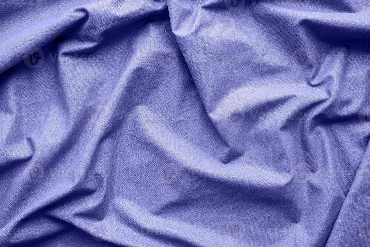 fond de texture de tissu tonique avec une couleur très péri, tissu ondulé photo