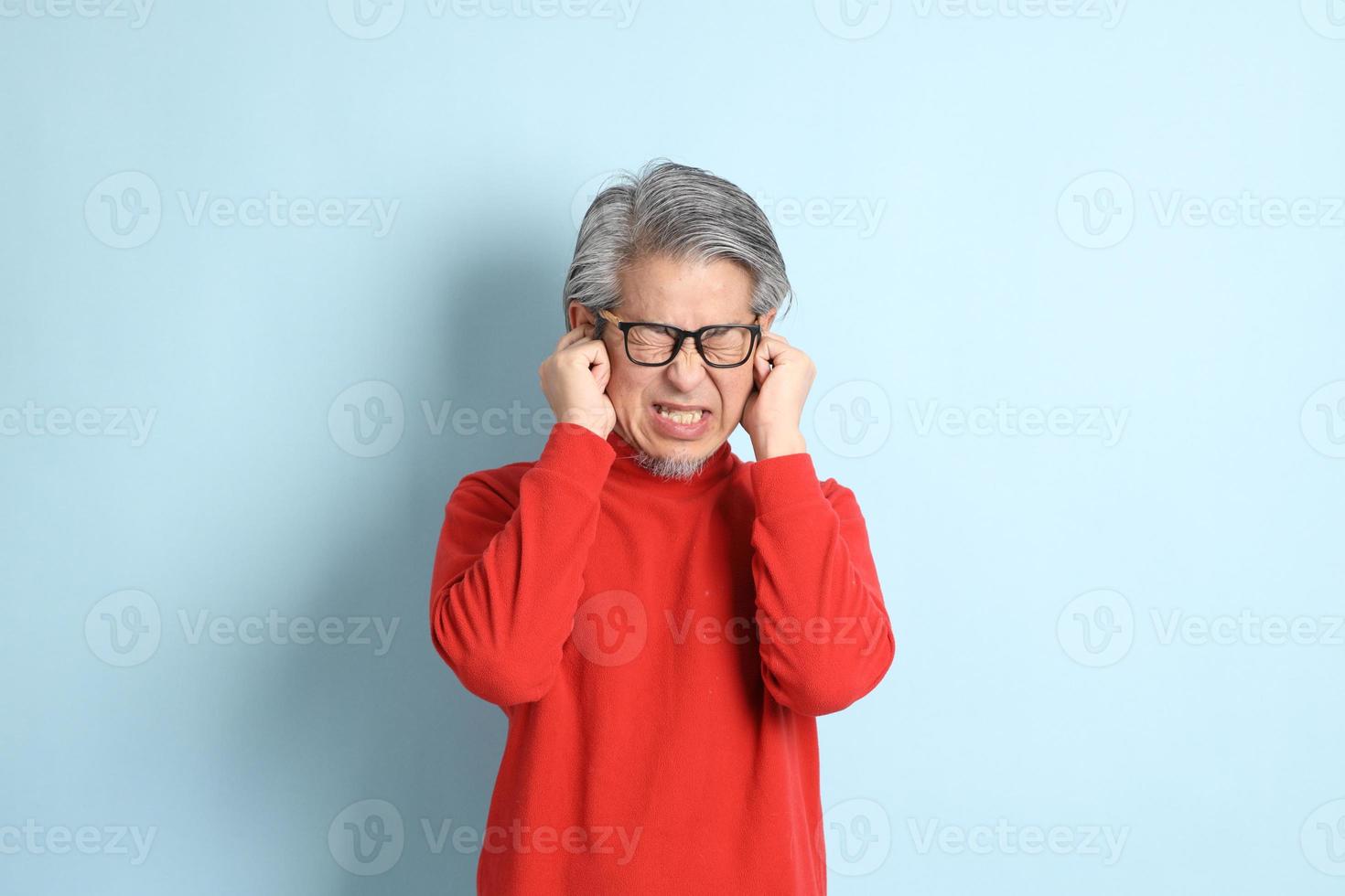 homme senior décontracté photo