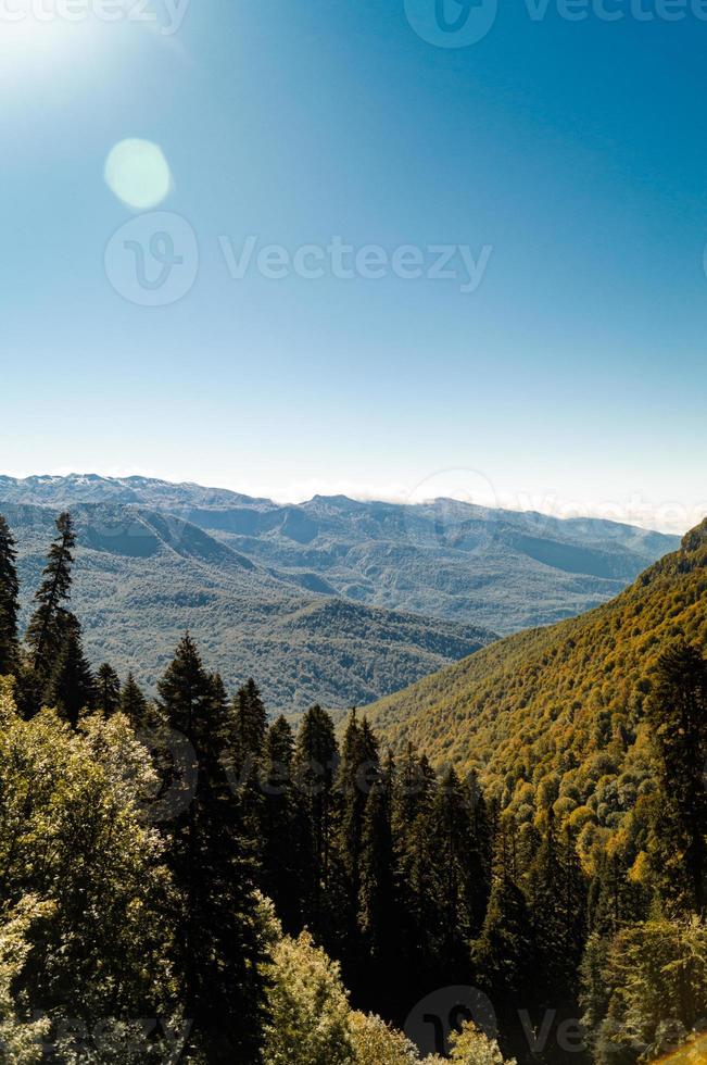 automne dans les montagnes photo