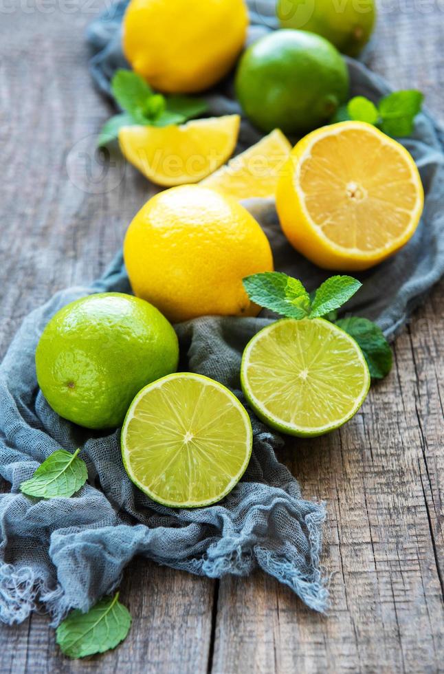 citrons et limes photo