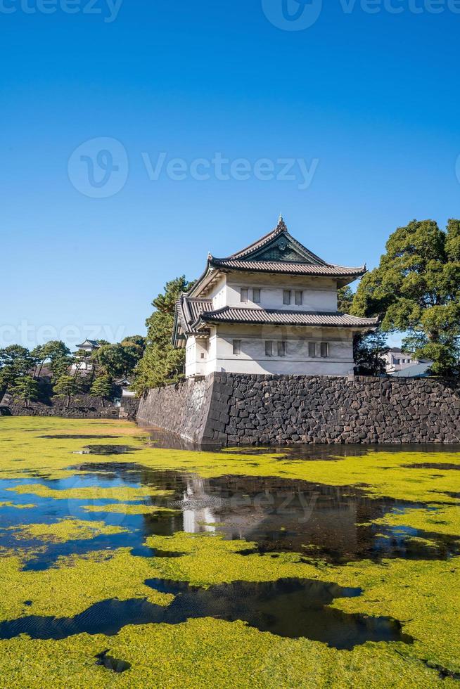 tour extérieure du palais iperial à tokyo photo