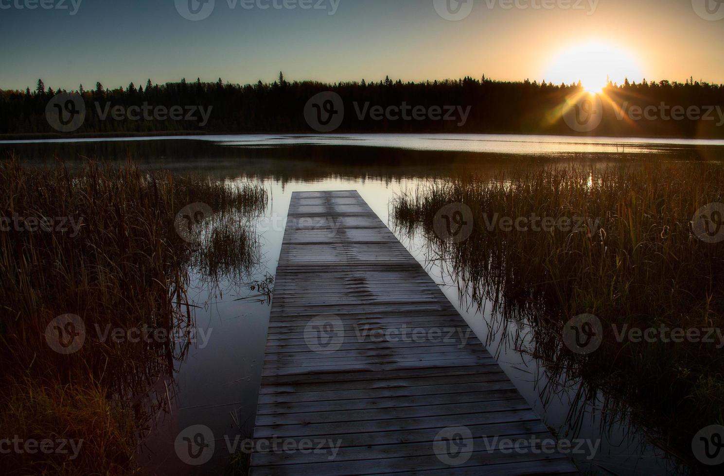 scène d'été manitoba photo