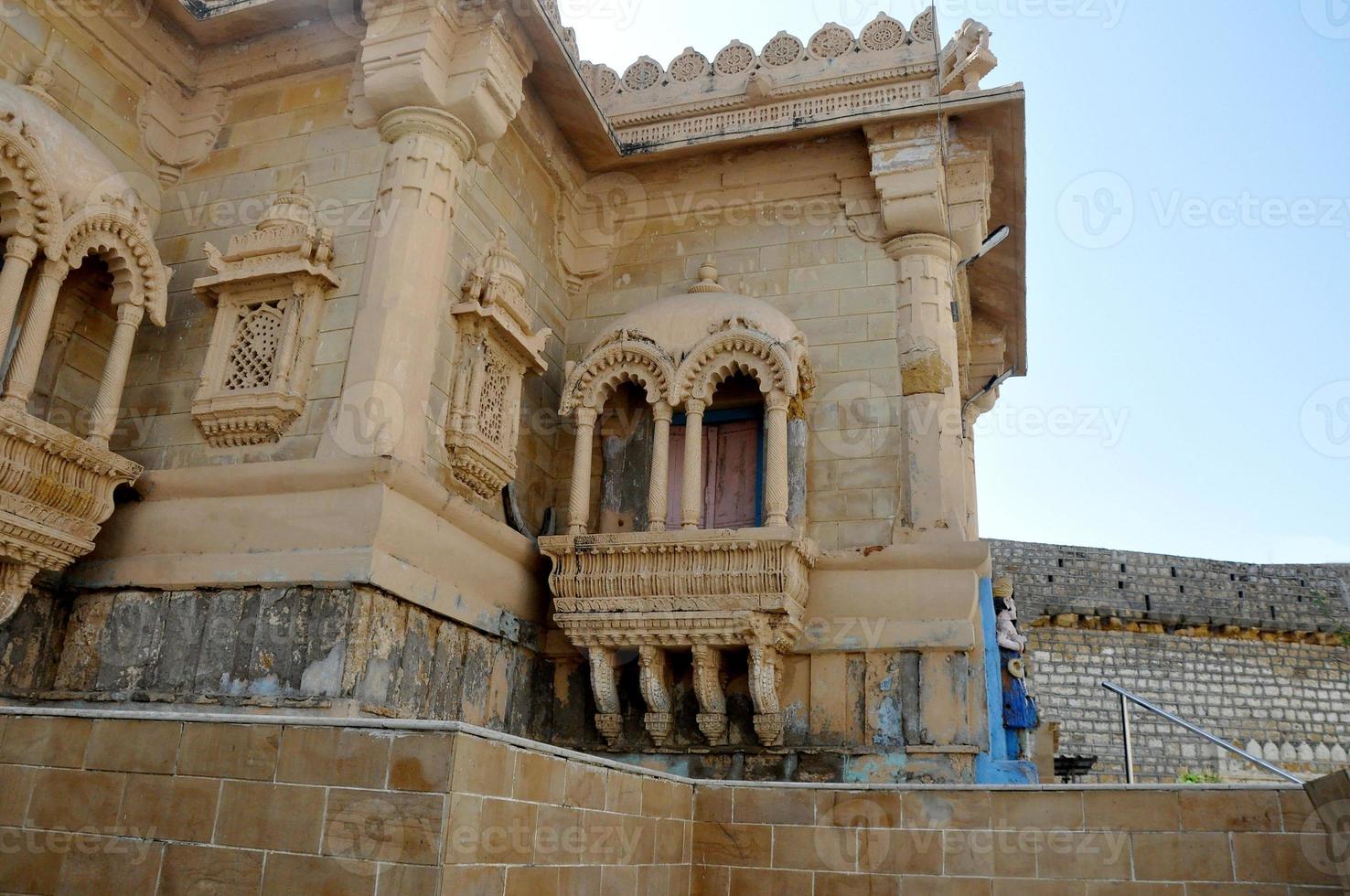 architecture indienne ancienne. archéologie antique antique de l'asie de l'inde. photo