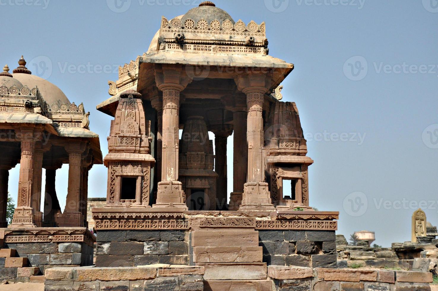 architecture indienne ancienne. archéologie antique antique de l'asie de l'inde. photo