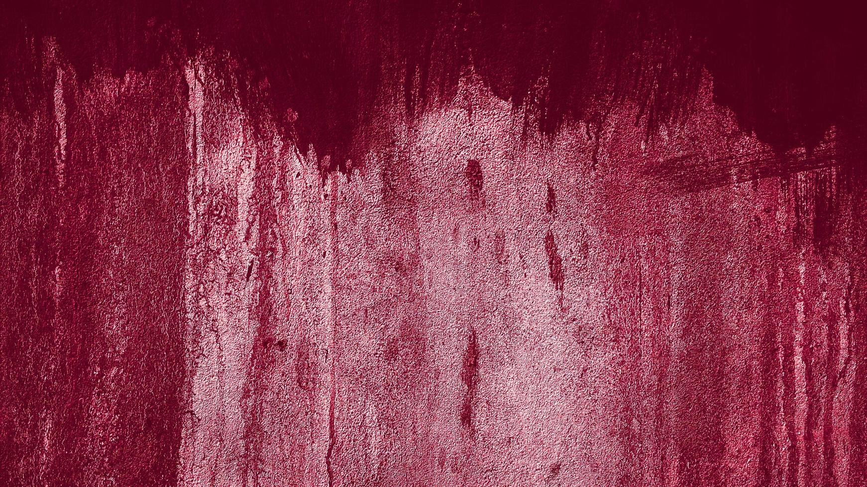 fond de texture de mur en béton de ciment ancien abstrait rouge photo