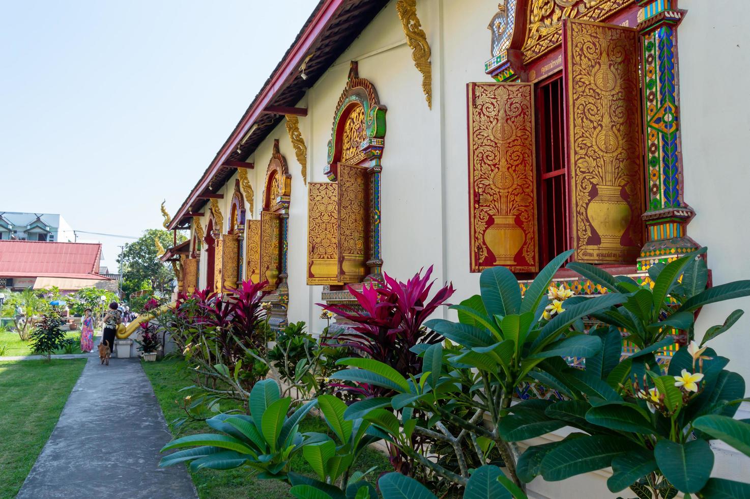 wat chiang man chiang mai thailande10 janvier 2020wat chiang man a été construit par mangrai 209 en 1297. c'était le premier temple de chiang mai où se trouvait wiang nop buri, une forteresse du peuple lawa. photo