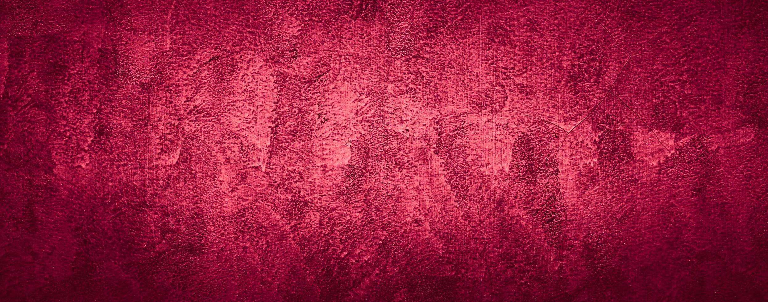 Fond de texture de mur de béton de ciment abstrait rouge grungy photo