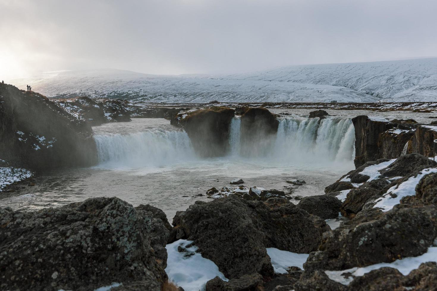 Cascade de Godafoss en Islande photo