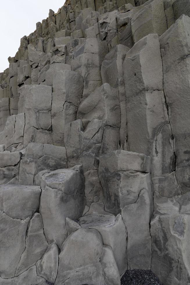 plage de reynisfjara, sud de l'islande photo