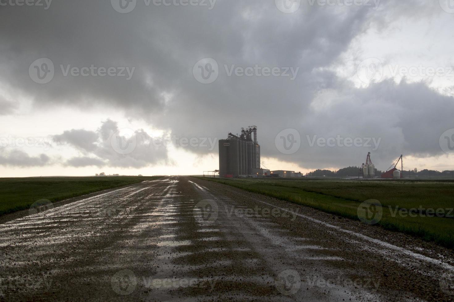 nuages d'orage des prairies photo