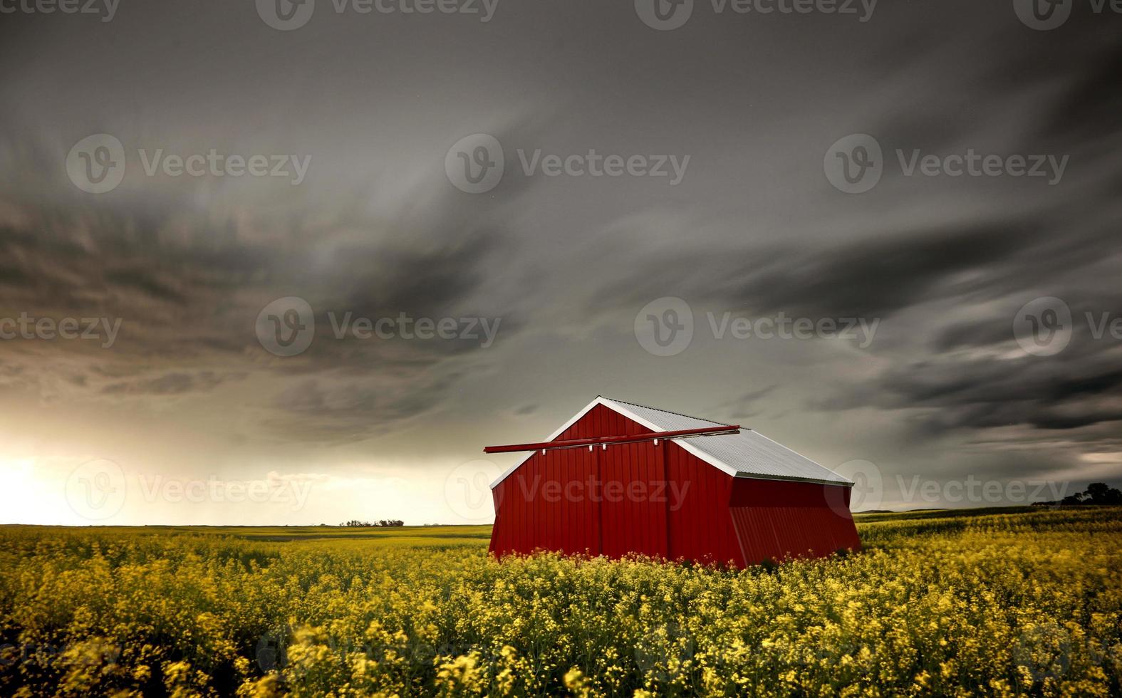 nuages d'orage des prairies photo