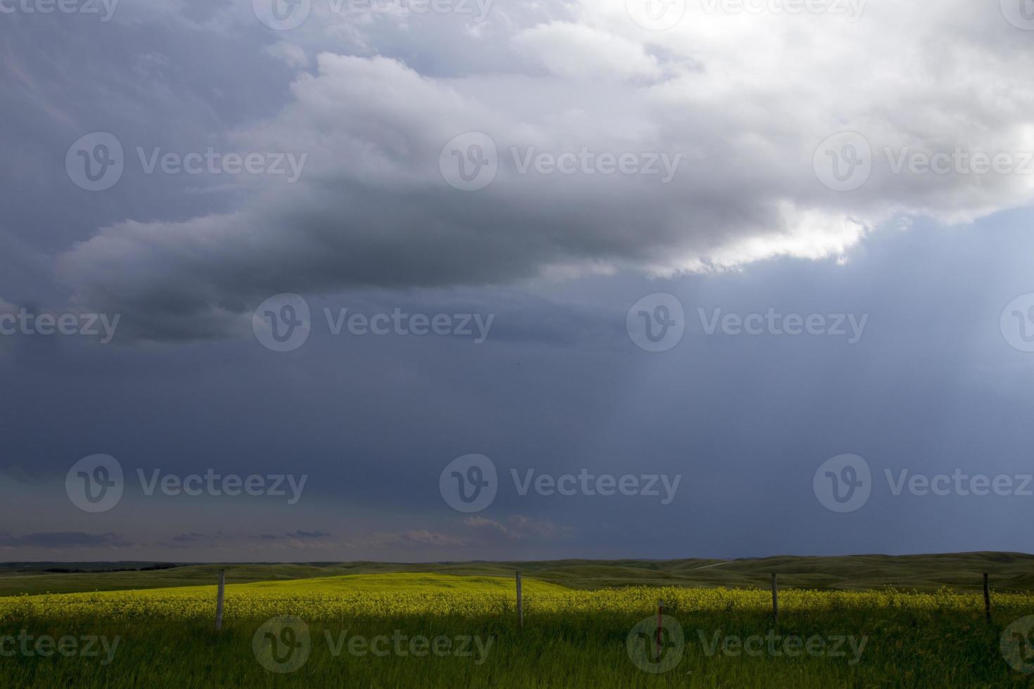 nuages d'orage des prairies photo